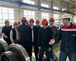 Экскурс в профессию: студенты СП-2209 на Астраханском тепловозоремонтном заводе