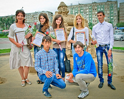 Песчаная скукльптура Понизовья