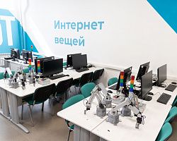 На базе мастерской «Интернет вещей» школьники проходят профессиональные пробы